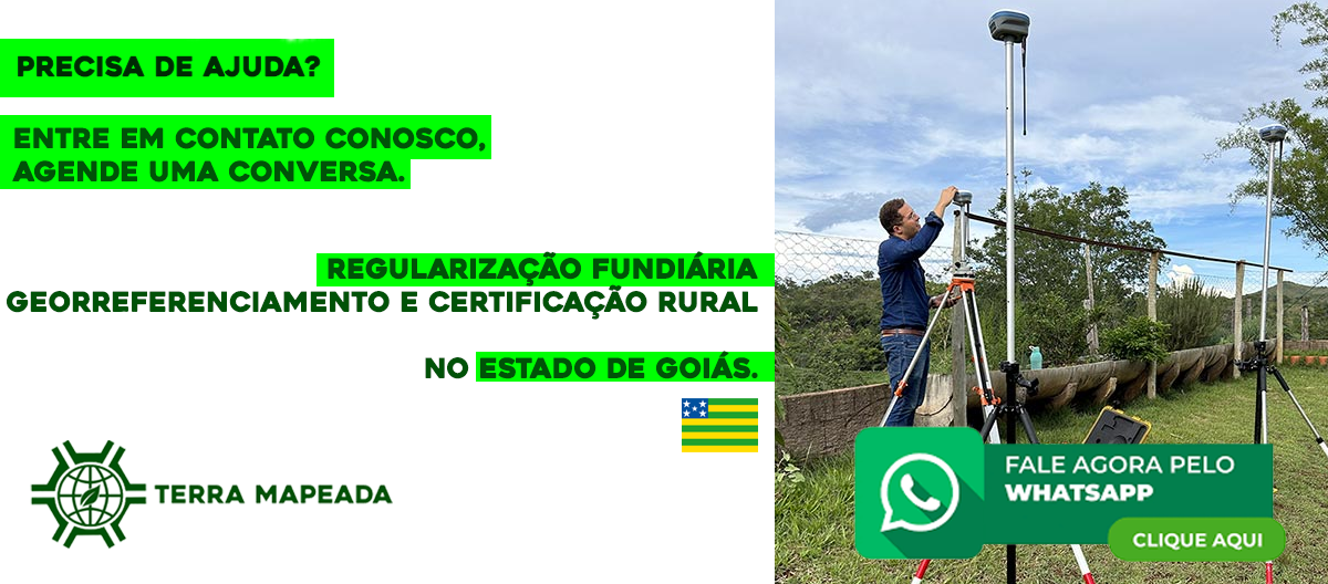 Certificação de georreferenciamento INCRA Goiás - Terra Mapeada